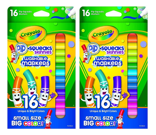 Crayola Washable Markers | Pip Squeaks Skinnies | Fine Line.