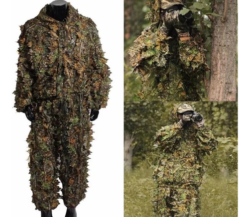 Imagen 6 de 6 de Traje Vestimenta Táctica Camuflaje 3d