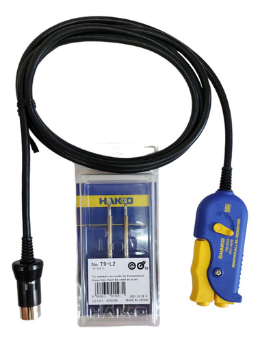 Hakko Fm2023-05 Smd Mini Pinzas / Puntas T9-l2 Y Soporte Fh
