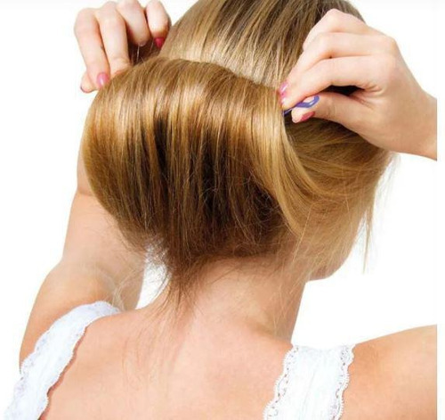 Acessório De Cabelo Para Fazer Coque Alto Rápido- Easy Bun Cor Preto