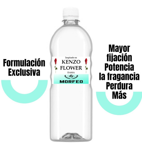Imagen 1 de 7 de Perfumador Textil, Ropa, Auto, Kenzo Flower 1 Litro Femenino