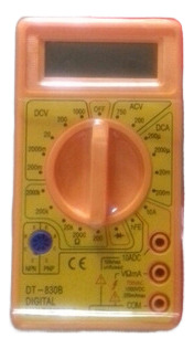 Tester Multimetro Digital Con Su Bateria Nuevos
