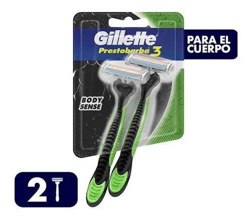 Máquina De Afeitar Gillette Para El Cuerpo Prestobarba3 Body