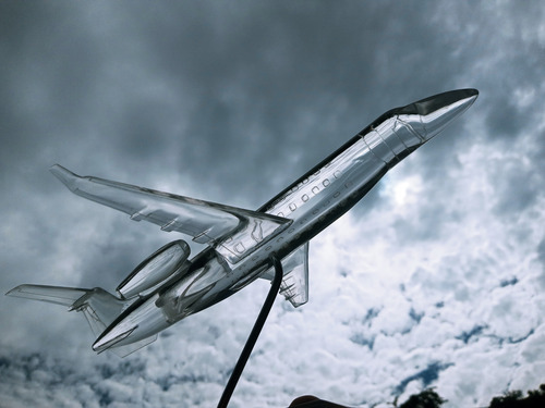 Embraer Legacy 650 Esc: 1/120 (25cm) Avião Presente Miniatur