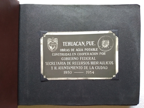 Obras De Agua Potable Construidas En Tehuacán Puebla, 1954