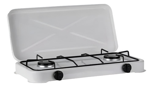 Cocinilla Gas 2 Quemador Plato Fogon Camping Cocina A Gas