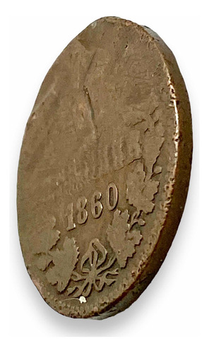 Moneda Antigua X Ciudad Nassau De Alemania De 1 Kreuzer 1860 (Usado)