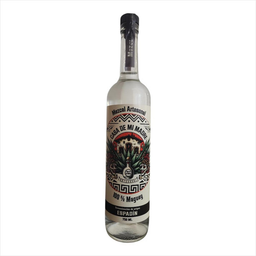 Mezcal Artesanal Oax.casa De Mi Madre Agave Espadín Botella