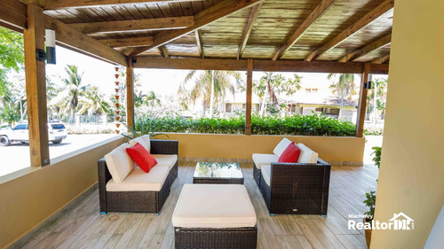 Us$243k Apartamento De 3 Hab. 5min De Playa Doarad En Comunidad Con Vista Al Mar Y A La Montaña