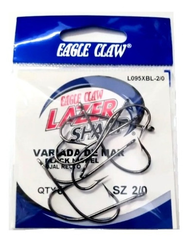 Anzuelo Eagle Claw  - Variada Mar // Medidas 1/0, 2/0, 3/0 