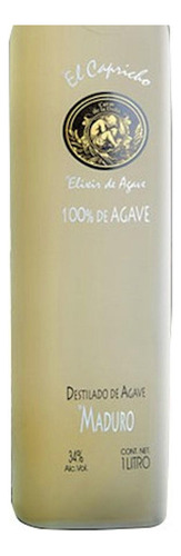 Pack De 4 Destilado De Agave Capricho Maduro 1l