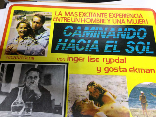 Lobby Cards Caminando Hacia El Sol Juego De 4 A 299 Pesos (Usado)