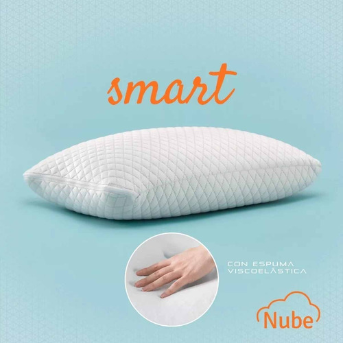 Almohada Inteligente Viscoelastica Nube Smart Premium Cama