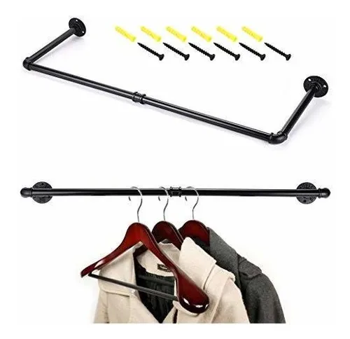 Barra metalica online para colgar ropa