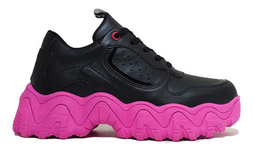 Imagen 2 de 5 de Zapatillas Colours Fucsia