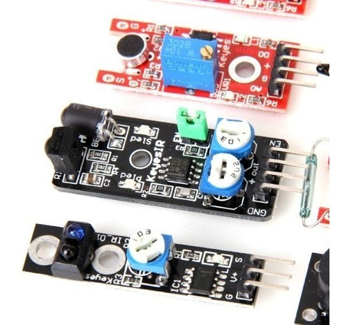 Kit Com 37 Módulos Sensores Para Robótica, Pic, Raspberry