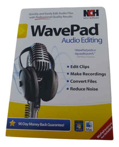 Wavepad Audio Editing Editor De Audio Nch Software