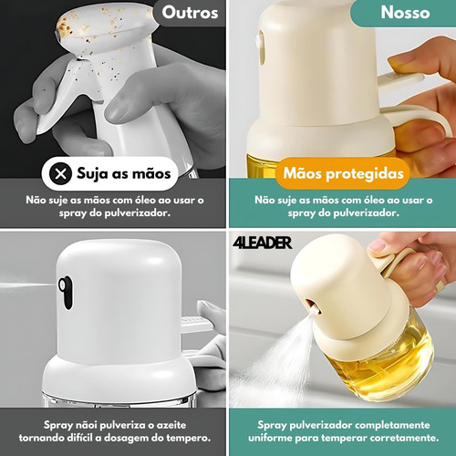 Pulverizador Spray De Azeite - Galheteiro Com Borrifador