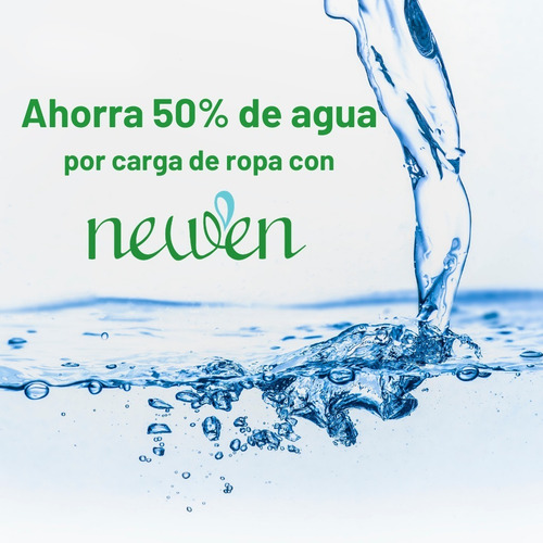 Imagen 3 de 10 de Newen 4 Litros +2 Barras +2 Medidor Detergente Sin Enjuague