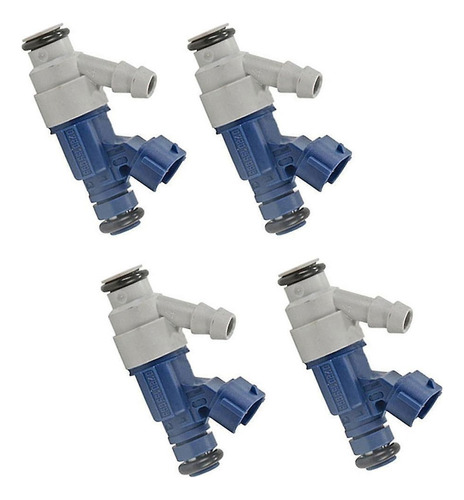 Para. 4 Inyectores De Combustible Para Vw Golf Beetle 2.0l