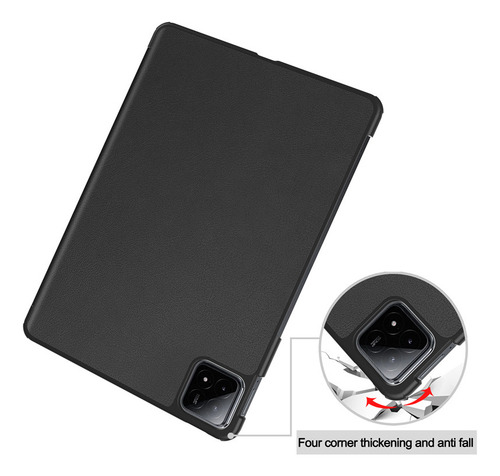 Funda Con Soporte Plegable For Xiaomi Mi Pad 6s Pro 12 4 C