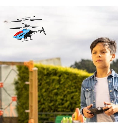 Helicóptero D Juguete A Control Remoto Rc Con Luz Drone
