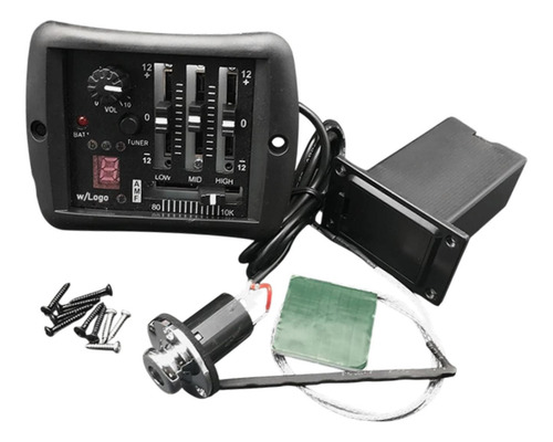 Pickup Eq 4 Bandas Eq Piezo Pickup And Volume
