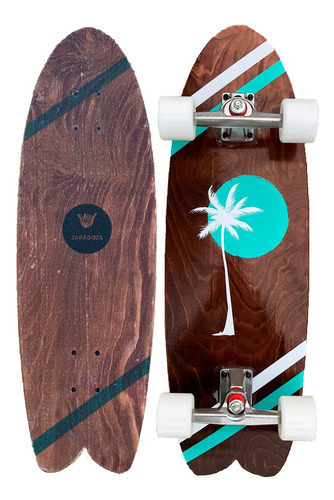 Carver Surf Skate Profesional Zaragoza Palm 83a 31 Inch