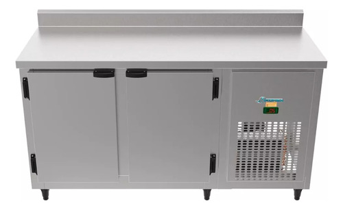 Balcão De Serviço Refrigerado 2 Portas 1,50m Inox Kofisa 220V