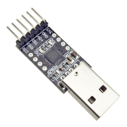 Adaptador Conversor Usb A Uart Rs232 Ttl 6 Pines Puerto Com