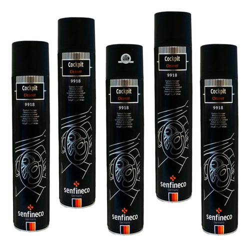 Silicona En Spray Aroma Auto Nuevo 400 Ml Pack 12 Un