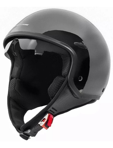 Casco Moto Abierto Con Visor X600 Punto Extremo Color Negro brillo Tamaño del casco L