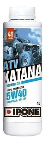 Aceite Cuatriciclo Katana Atv 4t Sintetico 5w40 1l Ipone