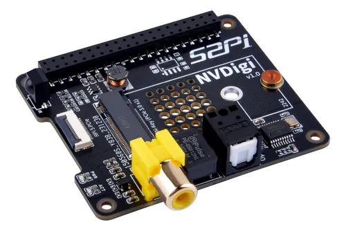Placa De Expansión Geeekpi Nvdigi Para Raspberry Pi 5 Hifi