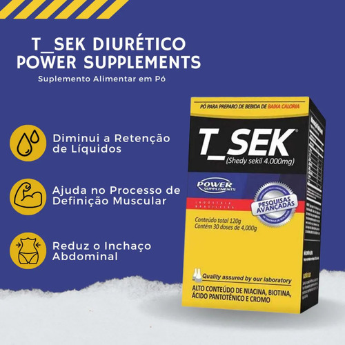 Kit Derrete Gordura Sineflex + Tsek 4000g Definição Abdômen