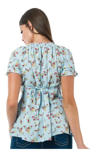 Blusas de chalis estampadas hotsell