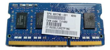Memoria Ram Ddr3 4gb 12800 Sk Hynix (Usado)