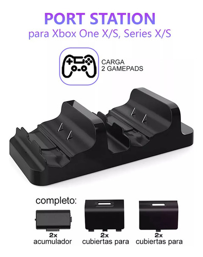 Cargador Para Control Xbox One Con Pilas Recargables 800mah