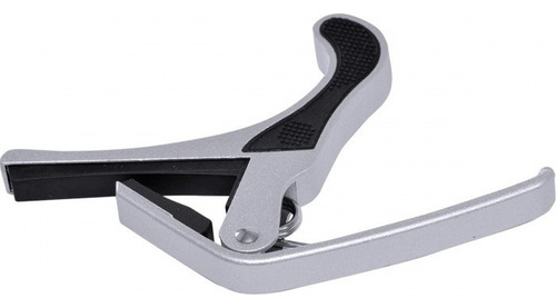 Capotraste Para Violao Em Aluminio - Prata - Cpt10