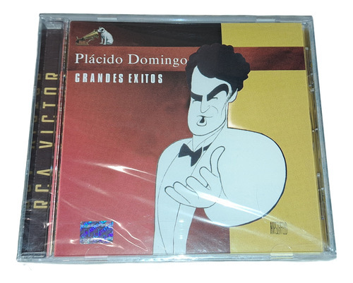 Cd Placido Domingo, Rca Victor Grandes Exitos, Con Celofá 