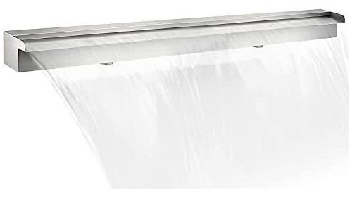 Cascada Rectangular Para Alberca  Acero Inoxidable  150 Cm