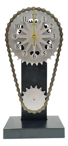 Reloj Steampunk Con Engranajes, Giratorio, Decoración Del Ho