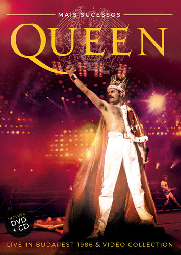 Queen Dvd+cd Live In Budapest 1986 And Video Collection