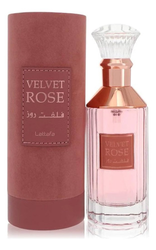 Lattafa Velvet Rose Edp 100ml Silk Perfumes Original Ofertas