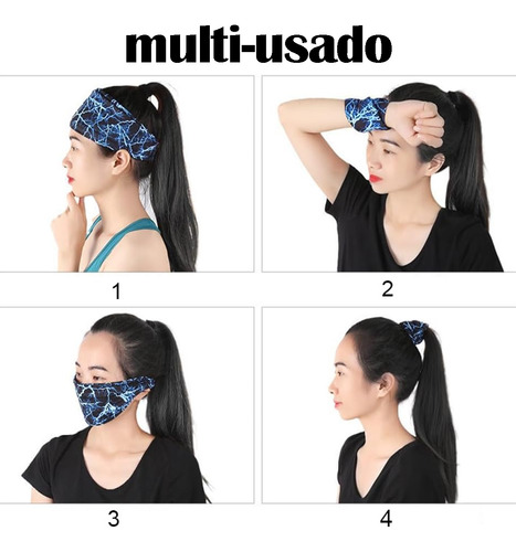 Diadema Deportiva Banda Para El Sudor De Secado Rápido Banda