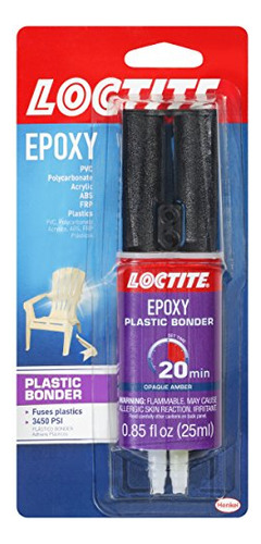 Loctite Epoxy Plastic Bonder 085fluid Onunce Syringe 1363118