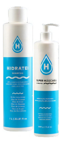 Kit Shampoo De 1l + Super Máscara 500g