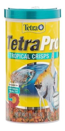 Tetra Pro Tropical Crisps 67g Alimento Para Peces Tropicales