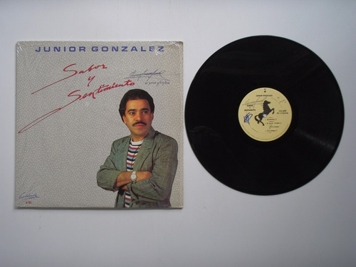 Lp Vinilo Junior Gonzalez Sabor Y Sentimiento Printed Usa