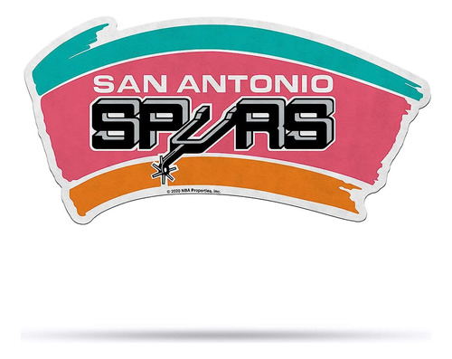 Rico Industries Nba San Antonio Spurs State Shape Shape Cut 